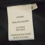 Rachel Zoe  Black Satin Wrap-Style Long Sleeve Crop Top Size Medium Photo 7