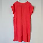 Eileen Fisher  100% Organic Linen Gauze MIDI Dress- Size Petite Medium Photo 3