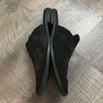 Seychelles  Black Suede‎ Quilted Slip On Mules Women’s Size 6.5 Photo 3