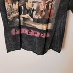 Friends T Shirt Television Series Raw Hem Stone Wash Graphic Tee Top Short Sleev Photo 4