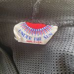 Under The Sun women's medium black hooded mesh swimsuit coverup 3/4 sleeve Photo 6