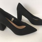 Black Suede Pumps, Size 7 Photo 1