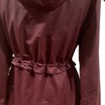 Bernardo Bernado womens water resistant long Trench Rain jacket size S Photo 4