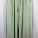 Women’s Katch Me Sage Green Ribbed Pants Size M Size M Photo 0