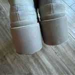 JustFab  Gray Combat Boots Chunky Lug Sole Lace-Up Women’s 6.5 Ember Gorpcore‎ Photo 7