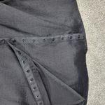 Ravel Womens Formal Jacket M Black White Taffeta Double Breasted French Cuffs Size M Photo 7