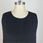 Proenza Schouler  Black Clip Dot Sleeveless Top Photo 1