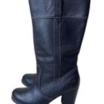 Timberland  Rudston Earthkeepers Black Leather Waterproof Pull On Boots Photo 0