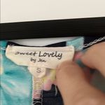 Beautiful Floral Sleeveless Flowy Tank Top Black Photo 1