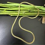 Vintage MONET Herringbone Wheat Gold Tone Twisted Chain 20” Necklace 13g. Photo 10