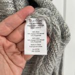 Babaton  Aritzia XXS/XS Gray, White Javier Italian Mohair Wool Open Cardigan Photo 5