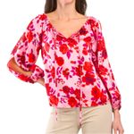CeCe  Long Sleeve Blouse With Open Sleeve Detail small Photo 0