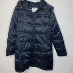Laundry by Shelli Segal  Womens Winter Puffer Jacket In Black Size Medium Photo 0