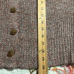 SO  womens medium cozy dusty pink knit 4 button v-neck cardigan sweater long slvs Photo 2