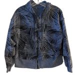 JoyLab Women's Floral Full Zip Hoodie Jacket Size M Multicolor Casual Photo 0