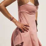 Free People Baseline Tennis Mini Dress Size M Pink Size M Photo 0