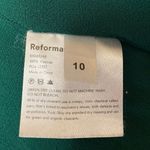 Reformation Rosehip Green Sleeveless Cami Camisole Fit & Flare Tank Dress Size S Photo 3