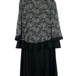 R & M Richards Women's Black & White Casual Dress & Cardigan Photo 1