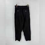 Summersalt  black The Timeless Slim Tie-Waist Pant size 2 Photo 3