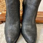 Donald J. Pliner Edyn Metallic Block Heel Ankle Boots Size 7 Photo 7