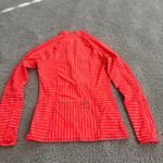 Athleta  Pink Stripe Half-zip Jacket-S Photo 3