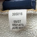 Tommy Hilfiger Y2K Hoodie Jacket Sz S Beige Sherpa Zip Up Pockets 00s Casual Photo 10