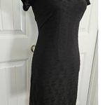 Marc New York Andrew Marc Black Zip Back Sheath Dress Size M Photo 1