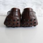 Tod's Brown Double Buckle Mary Jane Flats Driver Loafer Size 5 Photo 7