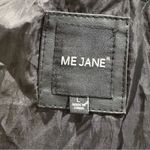 Me Jane  Faux Leather Jacket Size Large Photo 11