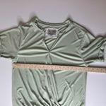 Anthropologie Saturday Sunday Womens Short Sleeve Top Sage Green Sz XS Soft Photo 14