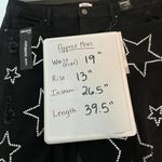 Simple Society NWT  Star Embellished Super High Rise Straight Jeans Photo 8