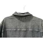 Good American NWT Plus Size 6 Blue Denim Jean Zip Jumpsuit Long Sleeve Casual Photo 8