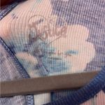 Justice Floral Blue Sleeveless Top Photo 2