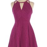 Free People Miss Connections Dress Fuchsia Lace Size 10 Photo 2
