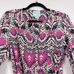 Anthropologie Maeve x Frequencies Ikat Shirt Dress Medium Photo 3