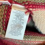 Susan Bristol  Christmas Sweater Hand Embroidered Cardigan Ramie Acrylic Angora Photo 12