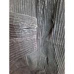 Denim & Company Corduroy Blazer Jacket Button Front Pockets‎ Black XL Gray Photo 4