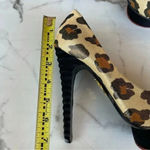 Charlotte Olympia Dolly Leopard Beige Gold
Black Figure Heel Platform Pump 37.5 Photo 13