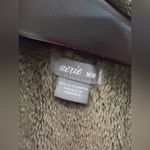 Aerie  Faux Fur Full Zip Teddy Hoodie Very Oversized Brown Size Medium Photo 2