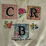 Canyon River Blues Vintage 90s Crop Applique Tshirt M Photo 5