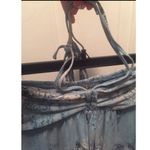 Mudd size medium blue strapless stretchy band tube dress Photo 2