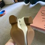 Wild Pair  White and Silver Heeled Boots Photo 3