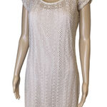 Dots crochet & sequins dress size L Size L Photo 0