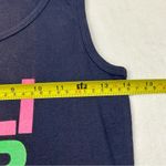 California Republic The Golden State Navy Blue Tank Top Beach Shirt Women Size S Photo 3