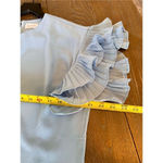 Shop The Mint What A Vision Light Blue Ruffled Dress Size Medium Photo 8