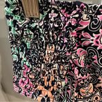 The Bikini Lab  High Rise Bikini with‎ Bandeau Top w/Smocking Pastel Paisley Print Sm Photo 1