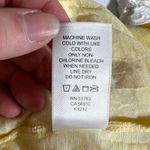 Maurice's Womens Y2K Camisole Tank Top Floral Lace V Neck White Yellow Small Photo 9