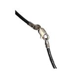 Vintage Mission Concepcion est 1737 Silver Pendent Leather Cord Necklace Silver Photo 5