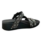 Skechers Women's Arch Fit Retrogrades Diamond Babe Slide Sandals Size 8 Photo 3