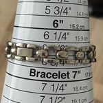 Chariot Ladies Watch Two Tone Stainless Link Bracelet White Dial Photo 8